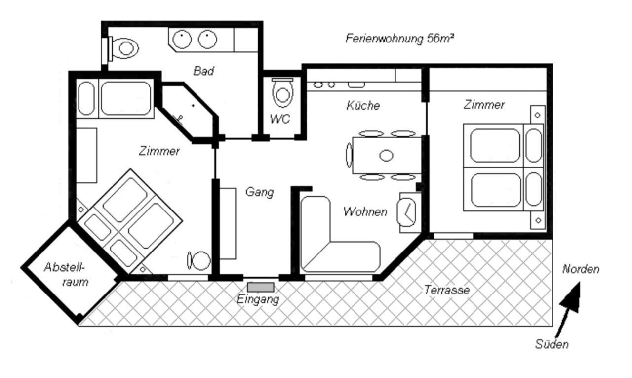 שפאו אם ווילדן קייזר Ferienwohnung Sappl מראה חיצוני תמונה